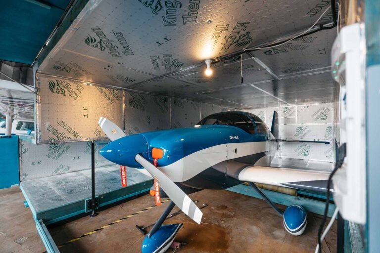 Micro Hangar and Its interior